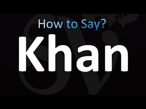 How to Pronounce Khan (correctly!)