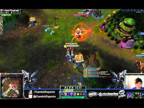 Alex Ich - Kha Zix vs Twisted Fate Mid Challenger League Ranked Solo Queue