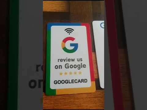 NFC GOOGLE REVIEW CARD