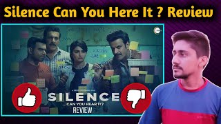 Silence Can You Here It Zee5 | Review | Manoj Fenin