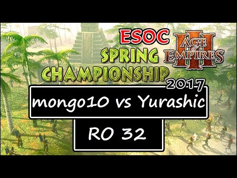 [AoE3] ESOC Spring Tournament — RO32: mongo10 vs Yurashic