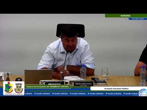 4ª Sessão Ordinária