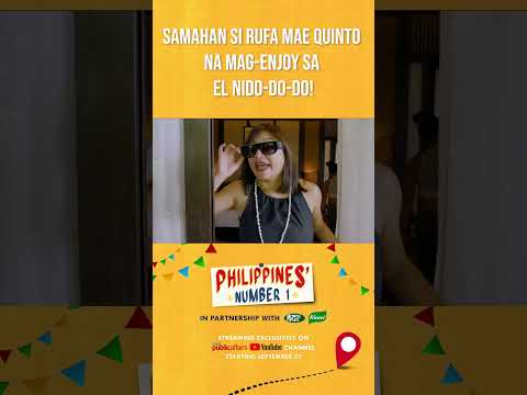 Samahan si Rufa Mae Quinto na mag-enjoy sa El Nido-do-do! #shorts Philippines' Number 1