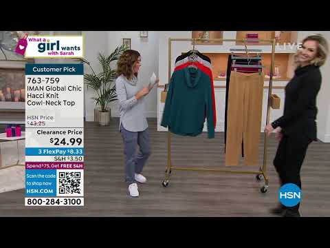 HSN | What A Girl Wants with Sarah 01.03.2023 - 07 PM