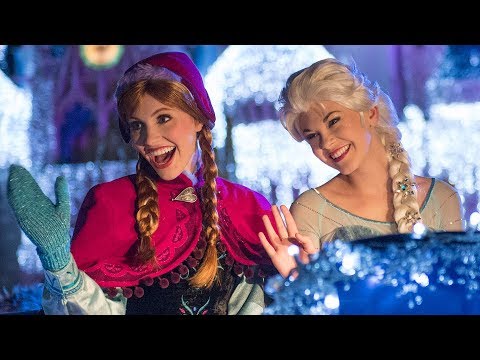 "A Frozen Holiday Wish" at Mickey's Very Merry Christmas Party 2017 highlights