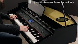 Video thumbnail for Williams Symphony Grand Digital Piano with Bench by Musician's Friend