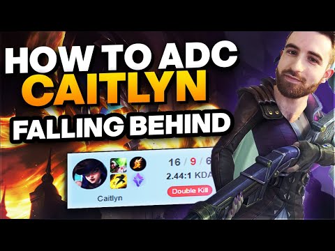 Recovering from a bad early-game as Caitlyn - Caitlyn ADC Gameplay