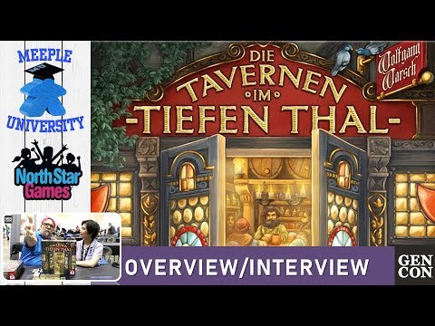 The Taverns of Tiefenthal Board Game - GenCon 2019 Interview Overview