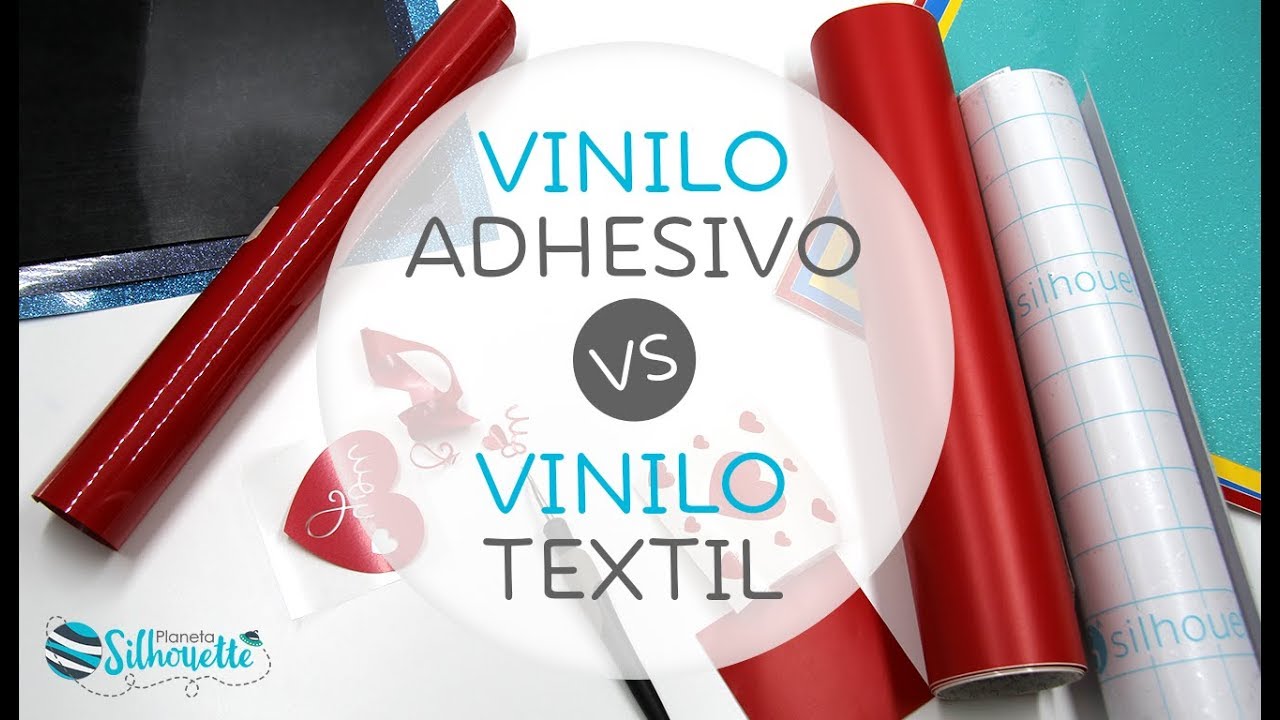 Vinilo adhesivo vs. Vinilo textil