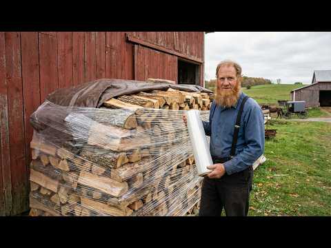 The Forgotten Science of Firewood Storage That Keeps Amish Families Alive