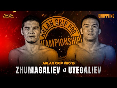 Talgat Zhumagaliev - Aslan Utegaliev - AIGA - Arlan Grip PRO 15 - Grappling