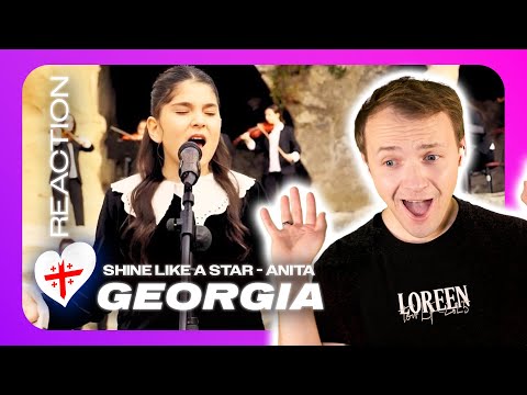 GEORGIA 🇬🇪 selected Anita Abgariani with "Shine Like A Star" for Junior Eurovision 2025 | REACTION