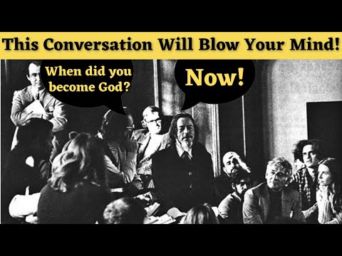 When Alan Watts Asked about Satan and God! | Alan Watts