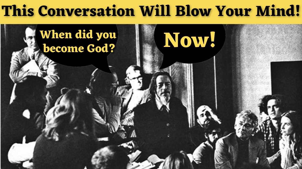 When Alan Watts Asked about Satan and God! | Alan Watts