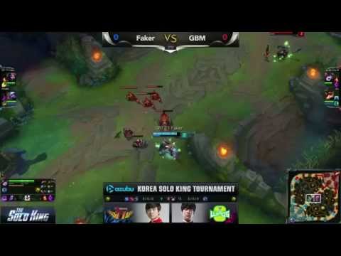 [ LMHT ]Solo King hàn quốc Faker vs GMB [Phần 3]