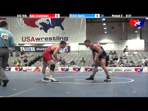 Kyle Crutchmer vs. Victor Avery at 2013 Junior Nationals - FILA - FS