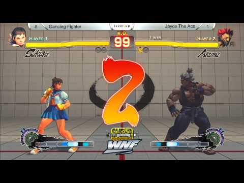 SSF4AE Dancing Fighter vs Jayce The Ace - WNF 1.5