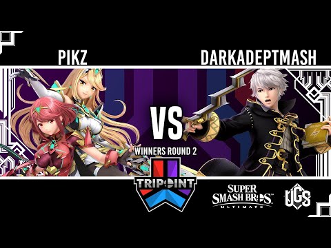 Tripoint Smash 134 - Winners Round 2 - Pikz(Pyra and Mythra) Vs. DarkAdeptMash(Robin)