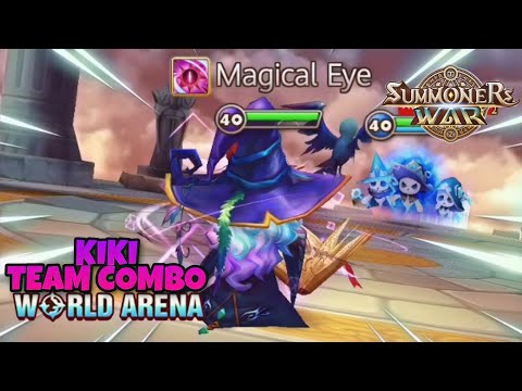 Kiki Team Combo in World Arena Ep. 2 - Summoners War