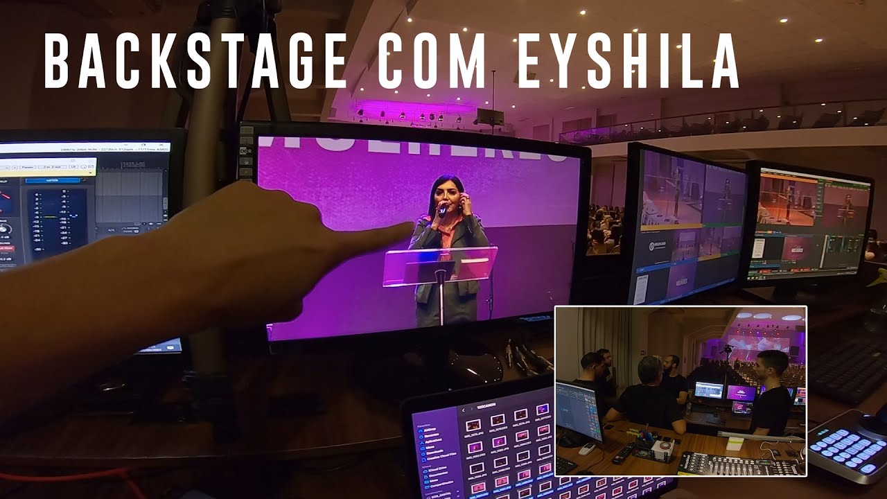 Eyshila - Bastidores culto