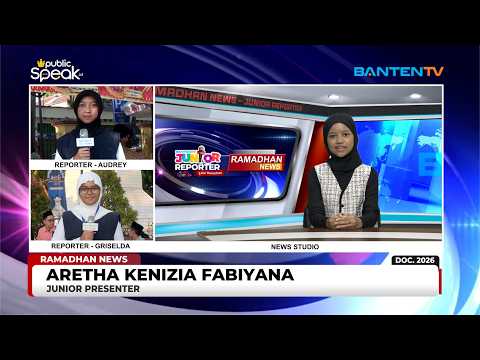 Video dokumentasi praktik panggung dan rekaman podcast siswa Speak Corner Public Speak ID Serang episode 7