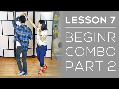 SALSA ON2 - Partnerwork Basics Lesson 7 - Beginner Combo PT2