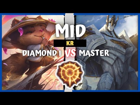 Diamond Main Teemo Top vs Galio Main - KR Rank S10