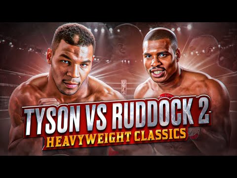 Boxing Heavyweight Classic! Mike Tyson vs Donovan Ruddock 2 Highlights | Best Quality HD