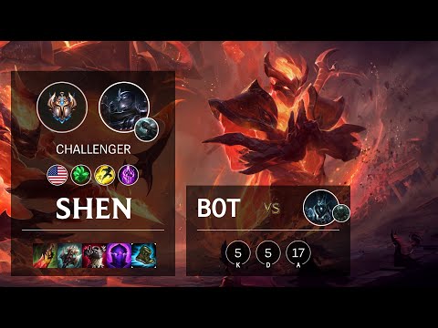 Shen Bot vs Karthus - NA Challenger Patch 10.14