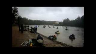 preview picture of video 'départ finale championnat de france float tube mervent'