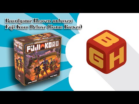 Board Game Heaven Unboxing 89: Fuji Koro Deluxe (Game Brewer)