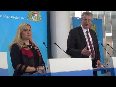 PK mit Dr. Florian Herrmann - Melanie Huml  - Dr. Andreas Zapf @Coronavirus in Bayern -  04.02.2020