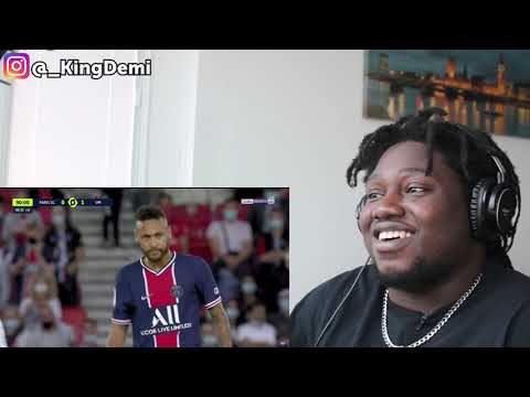 PSG vs Marseille Brawl (5 Red Cards) - US REACTION