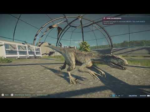 Jurassic World Evolution 2: JP3 Pteranodon trio vs Indoraptor duo