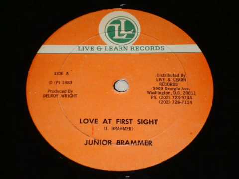 Junior (DJ Trinity) Brammer Love At First Sight with Version - 1983 Live & Learn 12 Inch - DJ APR