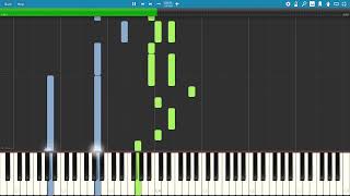 Ben Folds - Prison Food - Synthesia Piano Tutorial