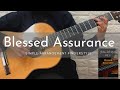 Blessed Assurance | Simple Fingerstyle Guitar (Easy) For Beginners to Intermediate | Kimmy Kwong