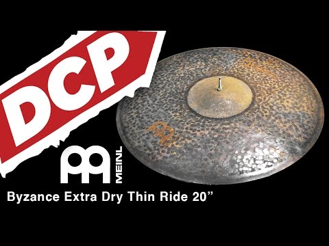 Meinl Byzance Extra Dry Thin Ride Cymbal 20 image 8