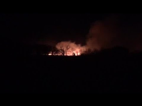 RAW VIDEO: Fowler River Fire burns in southern Colorado