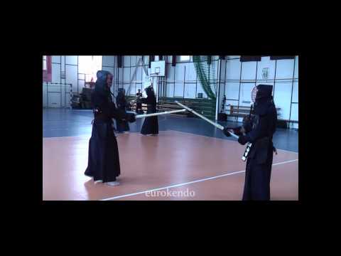Yamanaka Sensei (8 Dan Hanshi) VS Potrafki Sensei (7 Dan) keiko demo