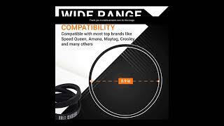 How to Install WP27001006 Whirlpool Drive Belt for Washer