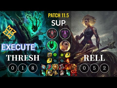 EM Execute Thresh vs Rell Sup - KR Patch 11.5