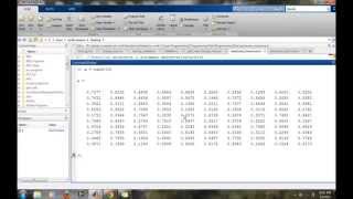 writing data into excel sheet using Matlab