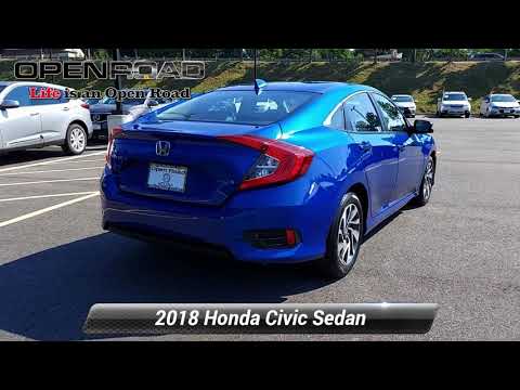 Used 2018 Honda Civic Sedan EX, East Brunswick, NJ 45546A