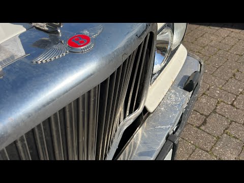 Someone reversed into my Bentley Turbo R...