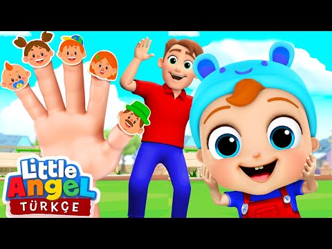 Parmak Ailesi Bize Renkleri Göster | Eğlenceli Ve Öğretici Çocuk Şarkıları | Little Angel Türkçe