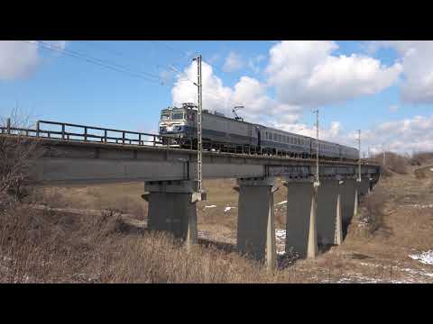 [4K] CFR Calatori EA 369 InterRegio 1831-2, Galați - Cluj-Napoca, over Neagra viaduct [March,2021]