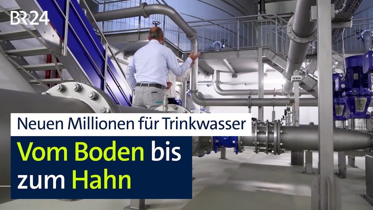 Langer Prozess für Trinkwasser: Vom Boden bis zum Hahn | BR24