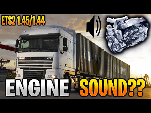 Interesting Truck Engine Sound Mod for ETS2 1.45/1.44 | ETS 2 Mods