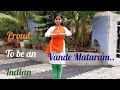 Vande Mataram Patriotic Dance Independence Day Namanya Unnikrishnan